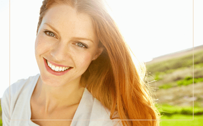 Frisch aussehen im Gesicht