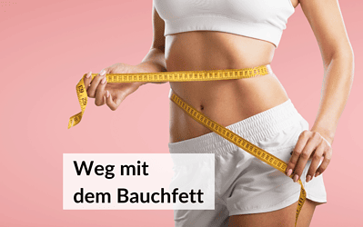 Wie verliere ich Bauchfett?