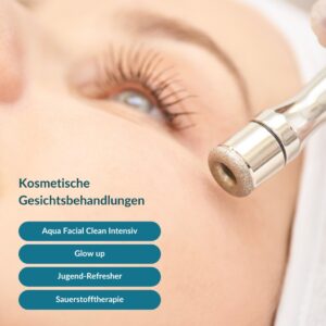 Kosmetische Gesichtsbehandlung